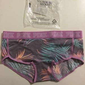 Victoria secret pink logo boy short underwear